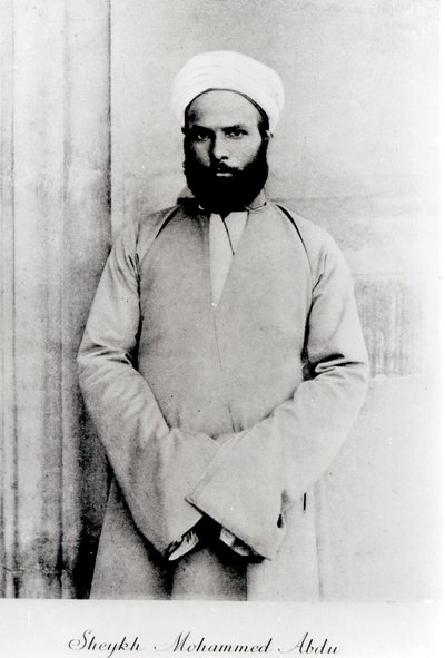 Sheikh Muhammad Abduh by English Photographer
